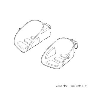 Thule Yepp Maxi Footrest �X�[���[�E�C�G�b�v�E�}�L�V�E�t�b�g���X�g�i��悹�p�j