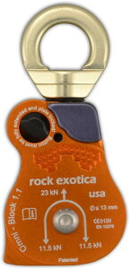 Rock Exotica �I���j�u���b�N 1.1 �V���O�� Omni-Block �X�C�x�� �v�[���[ Swivel Pulley ���b�N�G�L�]�`�J