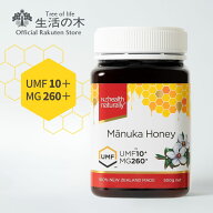 【 生活の木 公式 】マヌカハニー UMF10+（MG260+）500g ニュージーランド産 | UMF認証 正規品 蜂蜜 はち…