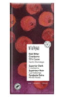 【在庫限り】ViVANIオーガニックダークチョコレート クランベリー　100g　オーガニック,ダークチョコレー…