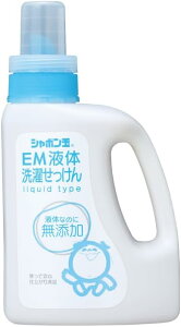 EM液体洗濯せっけん・ボトル(1200ml)【シャボン玉】EM,液体,洗濯,せっけん,シャボン玉,石けん,柔らか,洗い上がり,初心者,洗剤