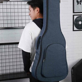 ギター ギターケース ギターバッグ リュック ソフトケース 小物入れ付 撥水 耐久性