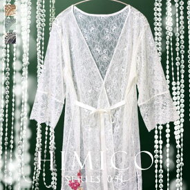 【メール便(30)】【送料無料】 ヒミコ 031シリーズ レースガウン フリーサイズ ランジェリー HIMICO レディース trelinge 全3色