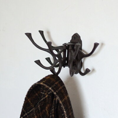 アイアンスイングフックコートフック服掛け