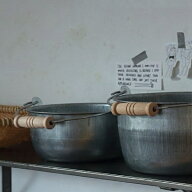 松野屋 豆バケツ バケツ トタン 小さいバケツ 小物入れ 小物収納 おしゃれ 収納 キッチン 掃除 日本製 S …