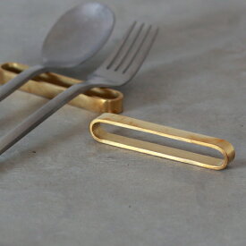 カトラリーレスト カトラリー置き 箸置き 真鍮 おしゃれ アンティーク ゴールド シンプル