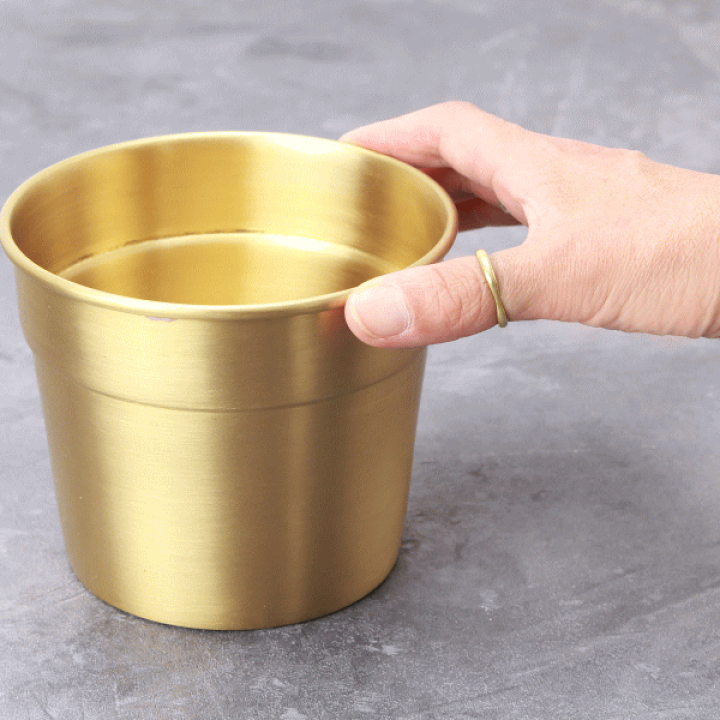 楽天市場】真鍮製 鉢カバー 小物入れ 収納 おしゃれ ゴールド BRASS 4