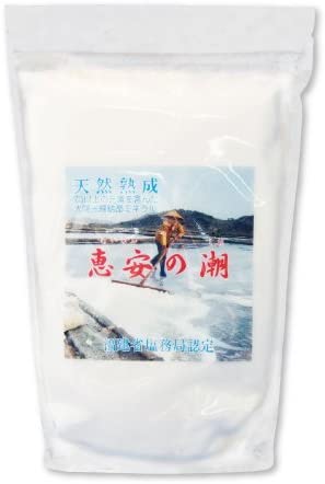 恵安の潮 ２．２ｋ 天然深層海水塩 衛生安全管理世界基準ISO9001認証 天然塩 ミネラル塩 恵安の塩 独特な店 理想の塩分濃度 体調管理におすすめ品です 理想的な塩分濃度90~95%です ラッピング無料 メインのお塩としても使えます 2021年レディースファッション福袋