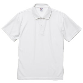 ポロシャツ 半袖 メンズ 鹿の子 ノンブリード スペシャルドライ XXL サイズ ホワイト ビック 大きいサイズ