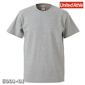 Tシャツ 半袖 メンズ ハイクオリティー 5.6oz XL サイズ ミックスグレー