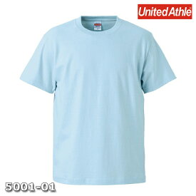 Tシャツ 半袖 メンズ ハイクオリティー 5.6oz XXXL サイズ L ブルー ビック 大きいサイズ
