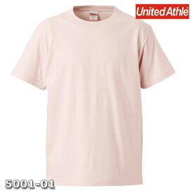 Tシャツ 半袖 メンズ ハイクオリティー 5.6oz XL サイズ ベビーピンク