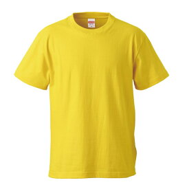 Tシャツ 半袖 キッズ 子供服 ハイクオリティー 5.6oz 140 サイズ カナリアイエロー