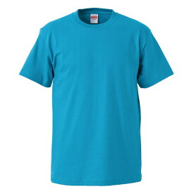 Tシャツ 半袖 キッズ 子供服 ハイクオリティー 5.6oz 140 サイズ ターコイズブルー