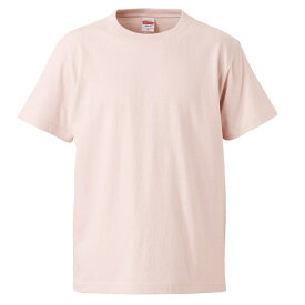 Tシャツ 半袖 キッズ 子供服 ハイクオリティー 5.6oz 160 サイズ ベビーピンク