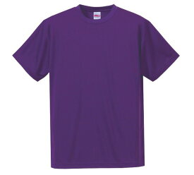 Tシャツ 半袖 メンズ ドライ シルキ−タッチ ノンブリード 4.7oz XXXL サイズ バイオレットパープル ビック 大きいサイズ