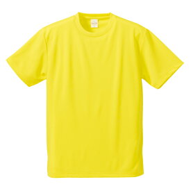 Tシャツ 半袖 メンズ ドライ アスレチック 4.1oz L サイズ イエロー