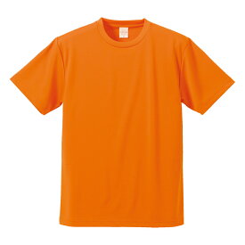 Tシャツ 半袖 メンズ ドライ アスレチック 4.1oz XXL サイズ オレンジ ビック 大きいサイズ