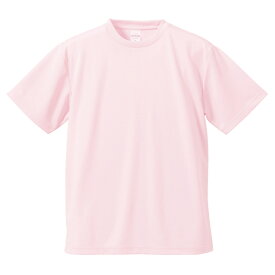 Tシャツ 半袖 メンズ ドライ アスレチック 4.1oz XXXL サイズ ベビーピンク ビック 大きいサイズ