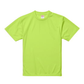 Tシャツ 半袖 キッズ 子供服 ドライ アスレチック 4.1oz 140 サイズ ライムグリーン