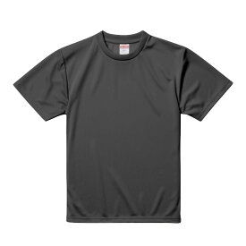 Tシャツ 半袖 キッズ 子供服 ドライ アスレチック 4.1oz 160 サイズ ガンメタル