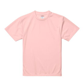 Tシャツ 半袖 キッズ 子供服 ドライ アスレチック 4.1oz 150 サイズ ベビーピンク