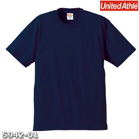 Tシャツ 半袖 メンズ プレミアム 6.2oz L サイズ ネイビー