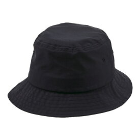 ナイロン バケット ハット 帽子 F サイズ ブラック