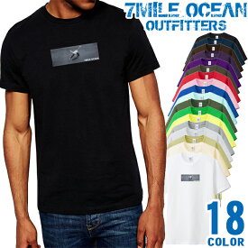 メンズ Tシャツ 半袖 プリント アメカジ 大きいサイズ 7MILE OCEAN スケボー