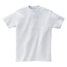 メンズ Tシャツ 半袖 ヘビーウェイト 5.6オンス 無地 アッシュ M サイズ 085-CVT