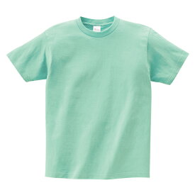 レディース ガールズ Tシャツ 半袖 ヘビーウェイト 5.6オンス 無地 アイスグリーン WL サイズ 085-CVT