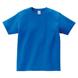 キッズ ジュニア 子供服 Tシャツ 半袖 ヘビーウェイト 5.6オンス 無地 ミディアムブルー 130cm サイズ 085-CVT