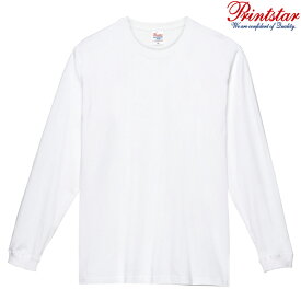 メンズ Tシャツ 長袖 スーパーヘビー 7.4オンス 無地 ホワイト M サイズ 149-HVL