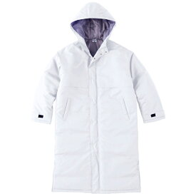 キッズ ジュニア 子供服 コート ジャケット ベンチコート 無地 ホワイト 150cm サイズ 230-ABC