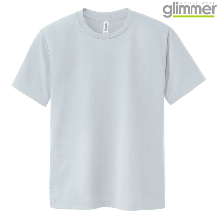 メンズ tシャツ 半袖 ドライtシャツ 4.4オンス 無地 シルバーグレー M サイズ 300-ACT | TREND-I　楽天市場店