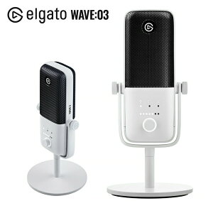 Z[ Elgato Gaming Elgato WAVE:03 v~A}CN White Edition 10MAB9911-JP zCg  GKg RZA ^ USB }CN CuzM zM@  Be Q[ PC Ӌ@