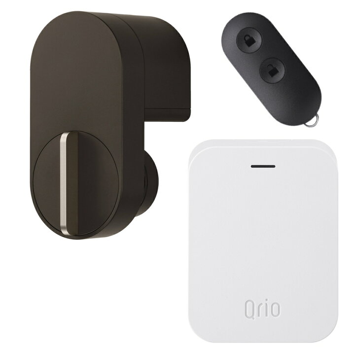 楽天市場】【正規販売代理店】Qrio Lock ブラウン・Qrio Hub・Key S 