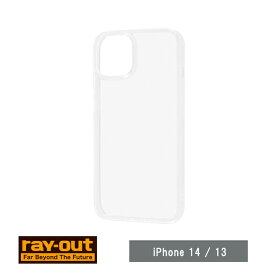 ray-out レイアウト iPhone 14 / 13 ハイブリッド/クリア