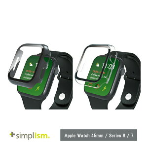 Simplism Apple Watch 45mm / Series 8 / 7  KX̌^PCP[X
