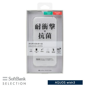 SoftBank SELECTION ϏՌ R NA\tgP[X for AQUOS wish3 RۉH SB-A056-SCAS/CL