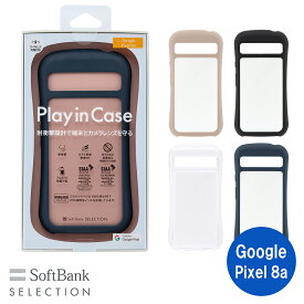 SoftBank SELECTION Play in Case for Google Pixel 8a 耐衝撃設計 自分好みにカスタマイズ 抗ウイルス加工 グーグルピクセル