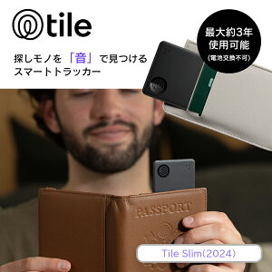 X}[ggbJ[ Life360 Tile Slim (2024) ubN/drs(ő3N) X}z点 ^CX Bluetooth gbJ[ T RE-62011-AP X}[g^O h~^O
