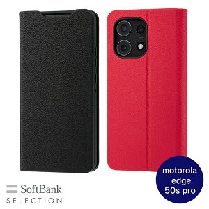 SoftBank SELECTION ϏՌ RECX R Stand Flip for motorola edge 50s pro ubN bh X^h@\ Xgbvz[t