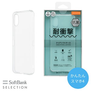 SoftBank SELECTION �ϏՌ� �R�� �N���A�\�t�g�P�[�X for ���񂽂�X�}�z4 SB-A089-SCAS/CL
