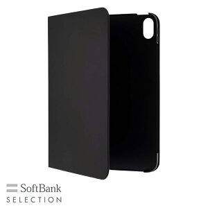 SoftBank SELECTION Stand Flip for iPad(A16) / iPad(10) / ubN SB-D007-SDFB/BK2
