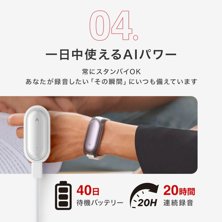 楽天市場】【サポート安心正規品】小型AIボイスレコーダー PLAUD 
