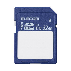 SDカード SDHC 32GB Class10 UHS-I U1 80MB/s ラベル SDカードケース付き