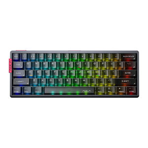 AULA AG60SG ���J�j�J���L�[�{�[�h �L�� RGB�o�b�N���C�g �� �N���b�N�� �R���p�N�g60%