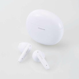 エレコム ELECOM ワイヤレスイヤホン Bluetooth 5.3 低遅延 タッチセンサー 超軽量 【 iPhone Android スマホ タブレット パソコン 】 AAC対応 ホワイト