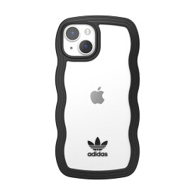【アウトレット】 adidas アディダス OR Wavy Case SS23 for iPhone 13 / iPhone 14 ブラック Adidas スマホ スマホケース ケース かっこいい おしゃれ かわいい クール プレゼント ギフト まとめ買い 新生活 買い換え